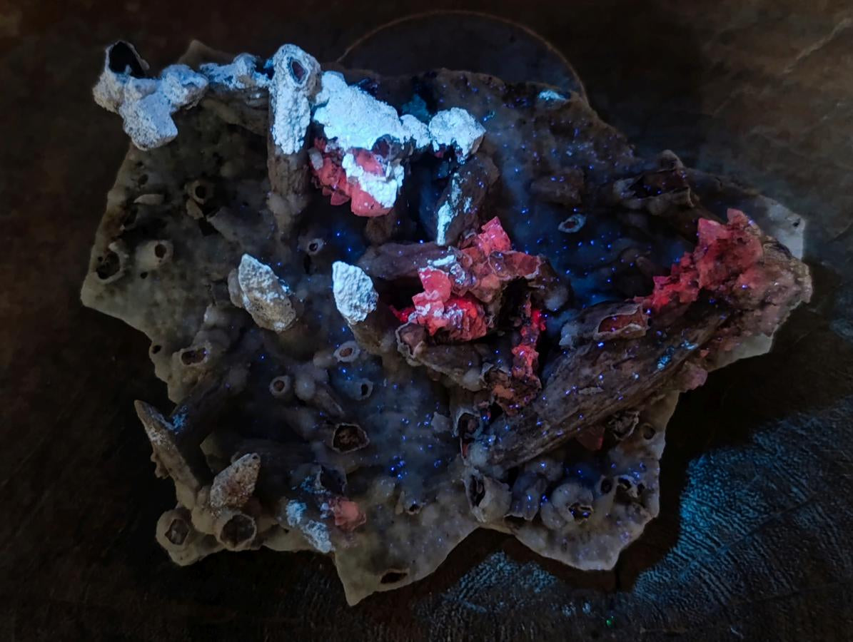Natural Sceptre Like Fine Drusy Quartz Coated Calcite Specimen x 1 From Albert's Mountain, Lesotho