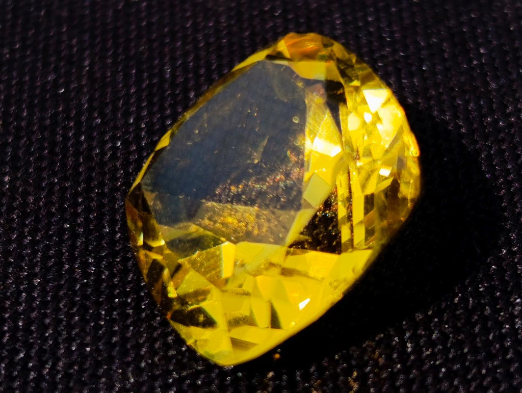 Polished Huge Exquisite Citrine Faceted Stone x 1 From Congo