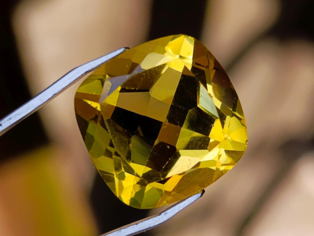 Polished Huge Exquisite Citrine Faceted Stone x 1 From Congo