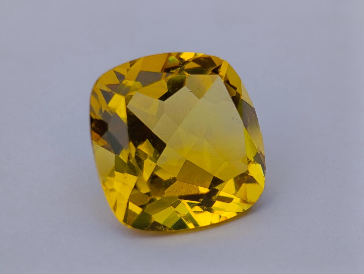 Polished Huge Exquisite Citrine Faceted Stone x 1 From Congo