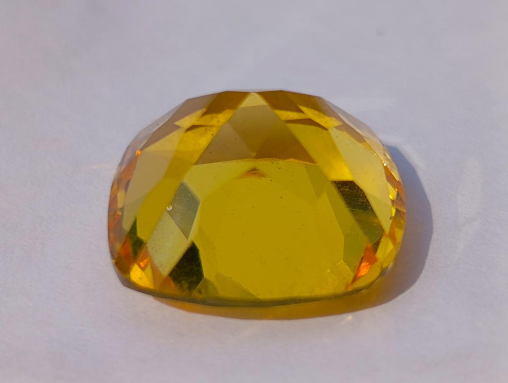 Polished Huge Exquisite Citrine Faceted Stone x 1 From Congo