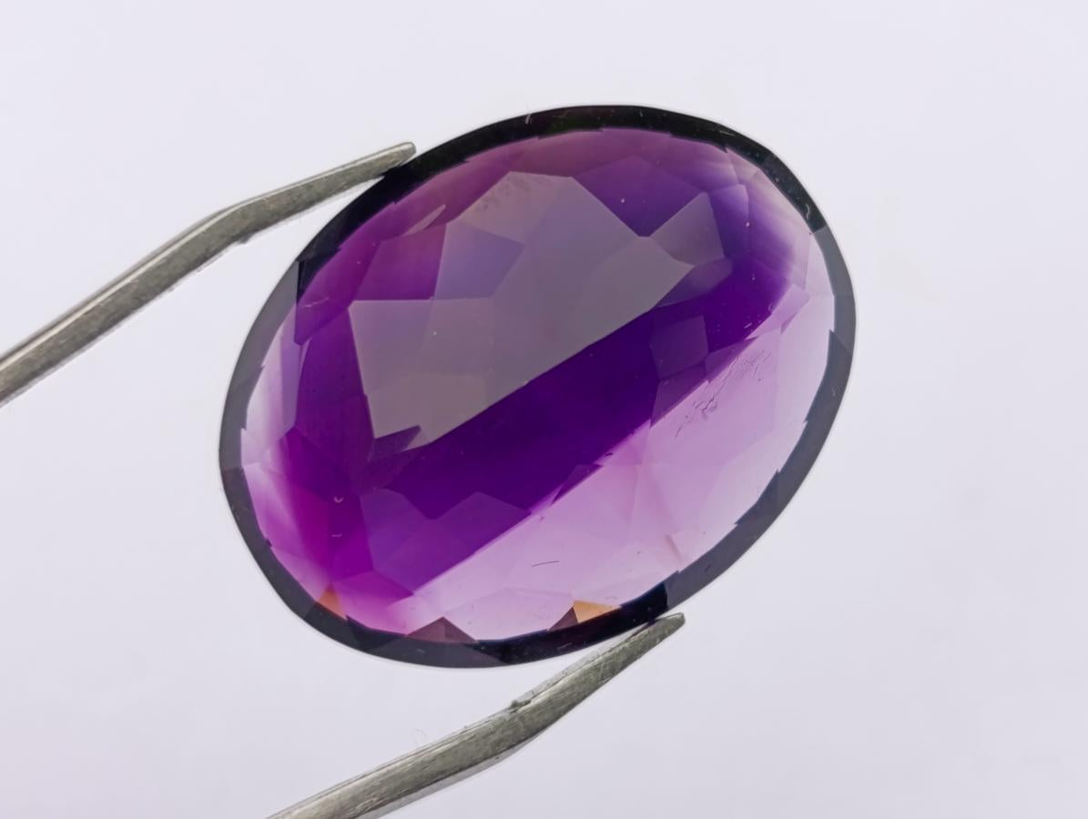 Polished Faceted Brandberg Phantom Amethyst Crystal x 1 From Brandberg, Namibia