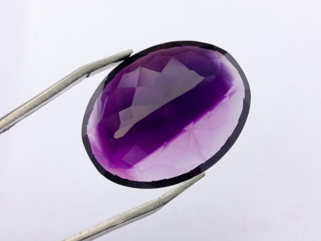 Polished Faceted Brandberg Phantom Amethyst Crystal x 1 From Brandberg, Namibia