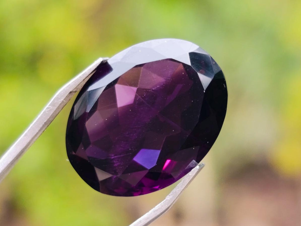Polished Faceted Brandberg Phantom Amethyst Crystal x 1 From Brandberg, Namibia