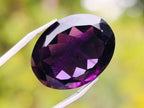 Polished Faceted Brandberg Phantom Amethyst Crystal x 1 From Brandberg, Namibia