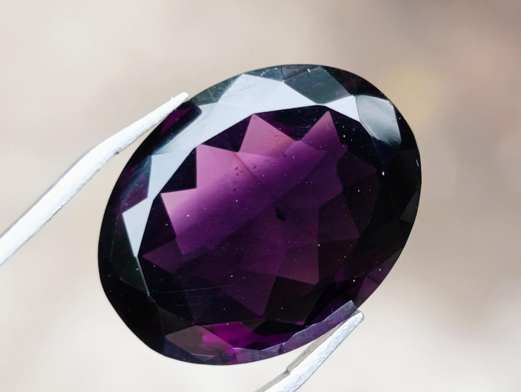 Polished Faceted Brandberg Phantom Amethyst Crystal x 1 From Brandberg, Namibia