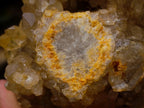 Natural Yellow Citrine Cascading Crystal Cluster x 1 From Luena, Congo