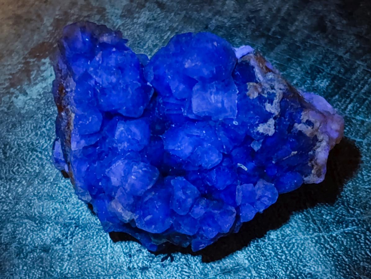 Natural Mixed Collectors Set of 6 African Minerals in a Wooden Display Box x 1 From Southern Africa