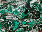 Polished Malachite and Chrysocolla Malacolla Display Piece x 1 From Kulukuluku, Congo