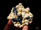 Natural Mixed Collectors Set of 6 African Minerals in a Wooden Display Box x 1 From Southern Africa