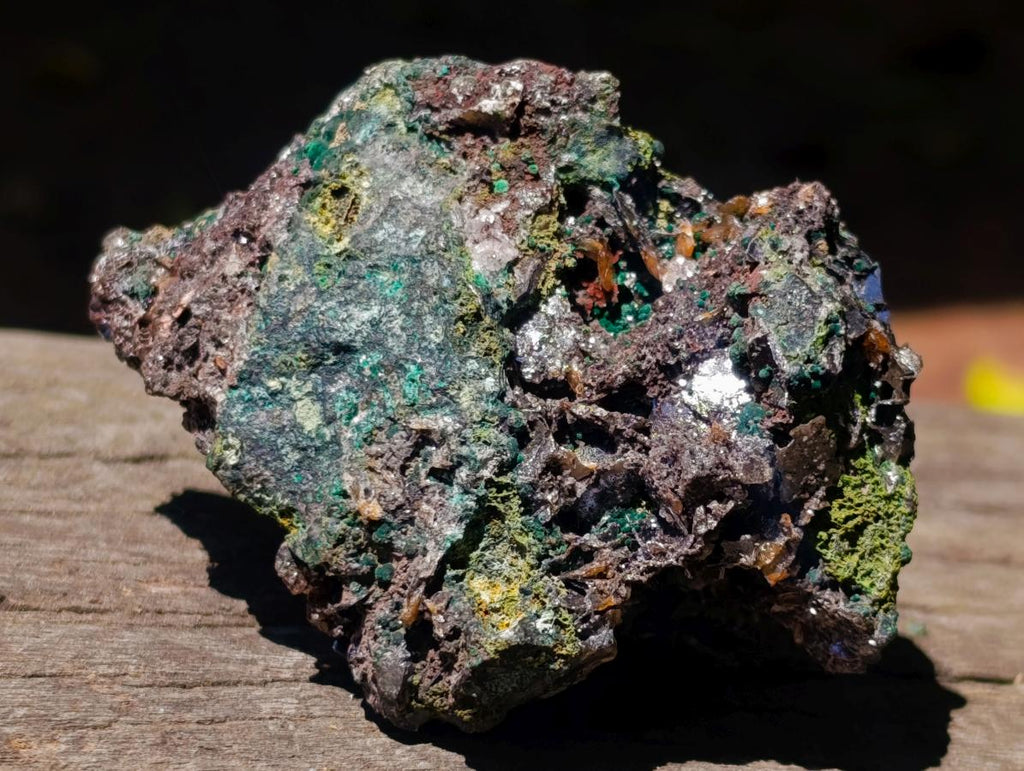 Natural Ultra Rare Olivenite and Duftite Specimen x 1 From Tsumeb, Namibia