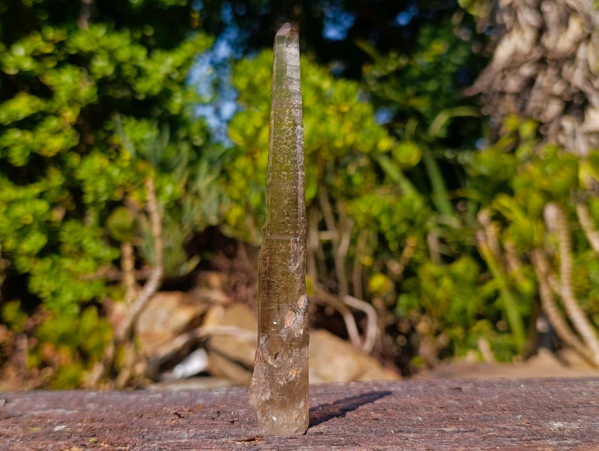 Polished Pair of Interesting Clear Quartz Crystals x 1 From Madagascar