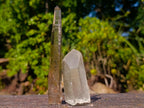 Polished Pair of Interesting Clear Quartz Crystals x 1 From Madagascar