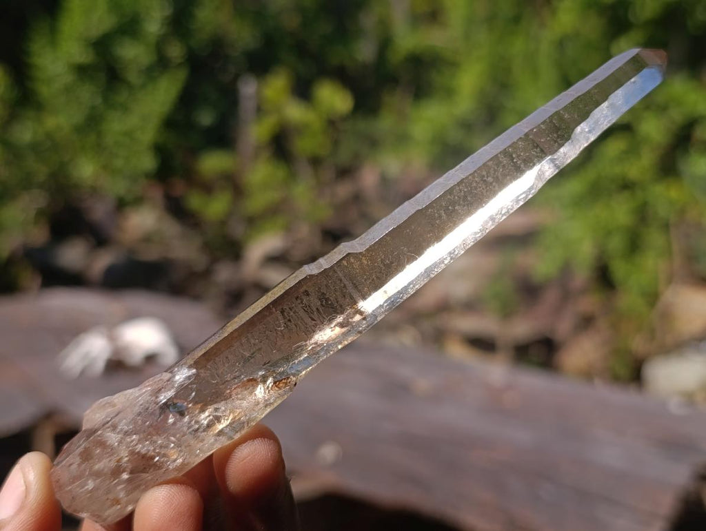 Polished Pair of Interesting Clear Quartz Crystals x 1 From Madagascar