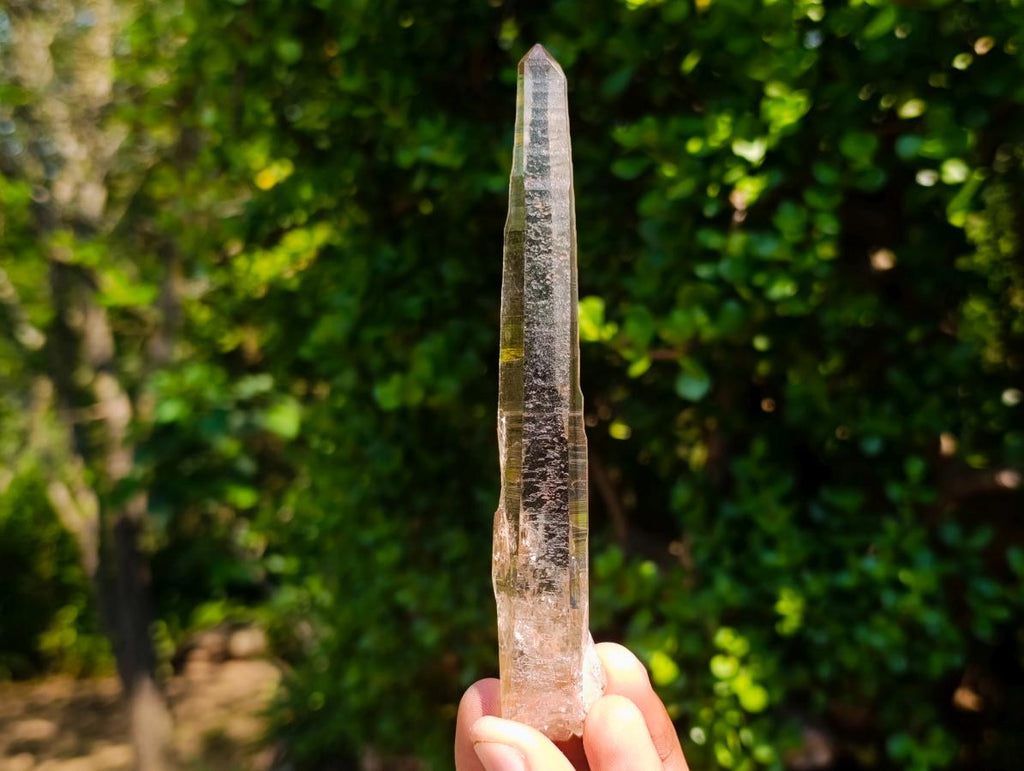Polished Pair of Interesting Clear Quartz Crystals x 1 From Madagascar