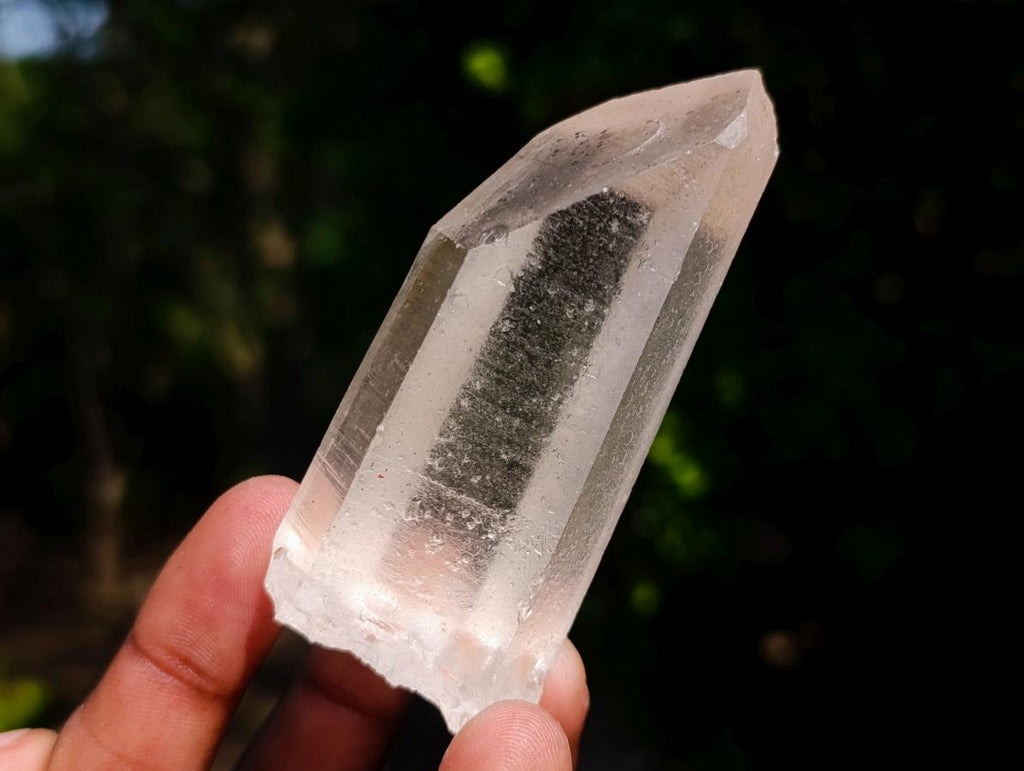 Polished Pair of Interesting Clear Quartz Crystals x 1 From Madagascar