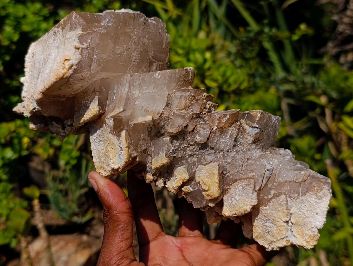 Natural Extra Large Lesotho Stacked Calcite Specimen x 1 From Albert's Mountain, Lesotho
