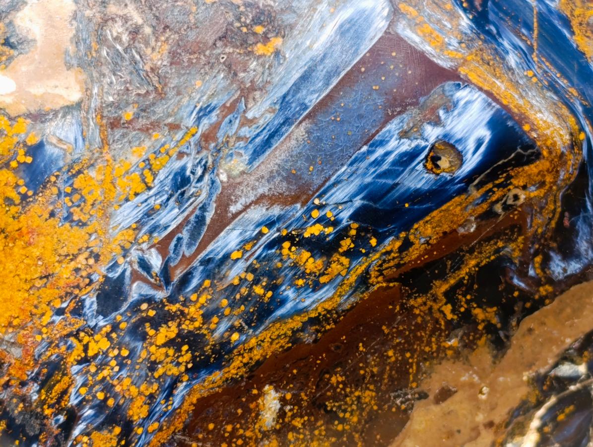 Polished Huge and Ultra Rare Pietersite Display Showpiece x 1 From Outjo, Namibia