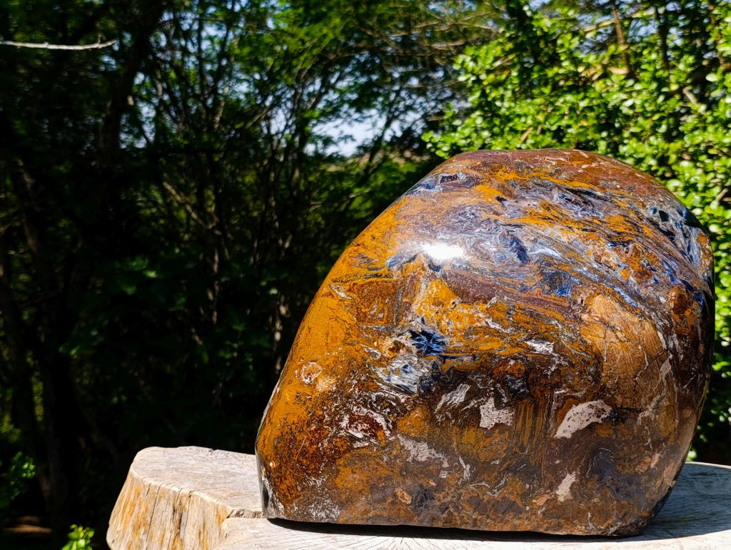 Polished Huge and Ultra Rare Pietersite Display Showpiece x 1 From Outjo, Namibia