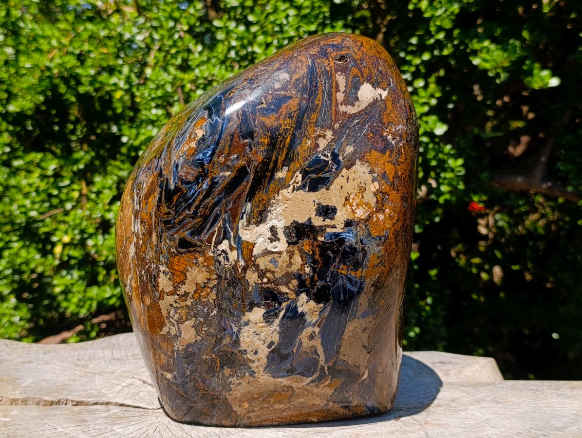 Polished Huge and Ultra Rare Pietersite Display Showpiece x 1 From Outjo, Namibia