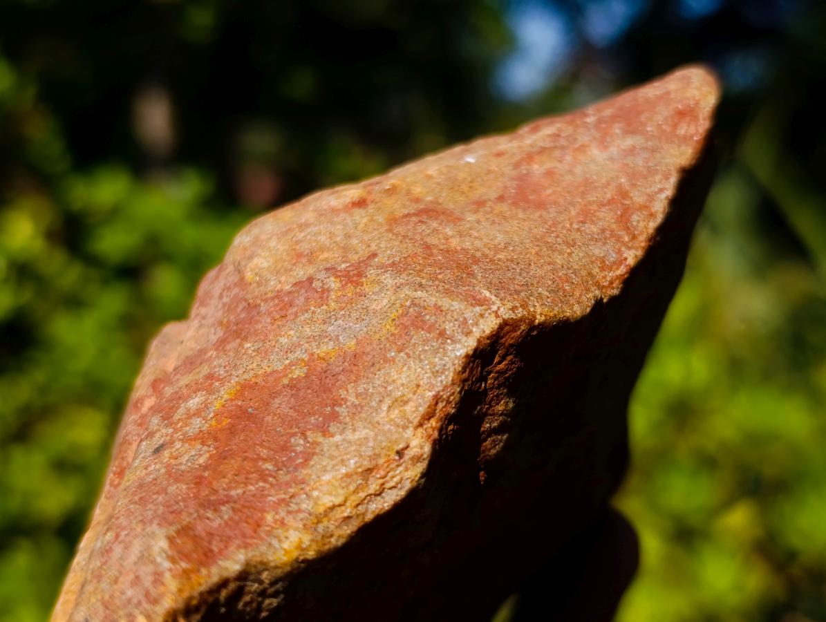 Hand Made Large Middle Stone Age Core Chopper Stone Tool in Ironstone Quartzite x 1 From Keidebees, Northern Cape, South Africa