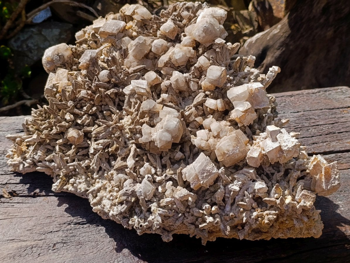 Natural Biggest and Best Albert Mountain Fluorescent Calcite Specimen in Existence x 1 From Albert's Mountain, Lesotho