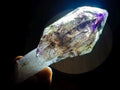 Natural Chiredzi Window Amethyst Scepter Crystal x 1 From Chiredzi, Zimbabwe