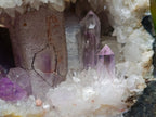 Natural Kinky Goboboseb Brandberg Amethyst Crystal Cave Vug Specimen x 1 From Brandberg, Namibia