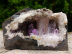 Natural Kinky Goboboseb Brandberg Amethyst Crystal Cave Vug Specimen x 1 From Brandberg, Namibia