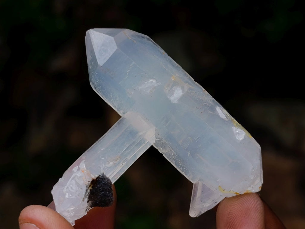 Polished and Natural Mixed Set of 20 African Minerals and Crystals in a Wooden Display Box x 1 From Southern Africa