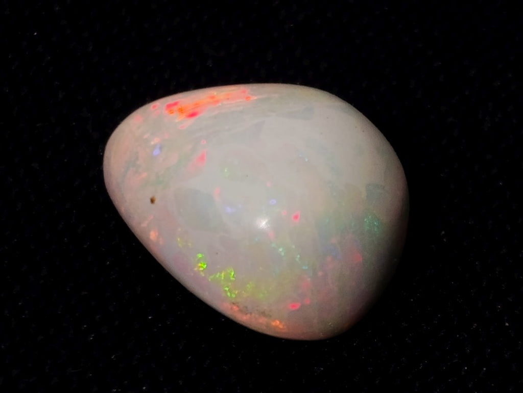 Polished Precious Welo Hydrophane Natural Opal Cabochon x 1 From Welo, Ethiopia
