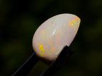 Polished Precious Welo Hydrophane Natural Opal Cabochon x 1 From Welo, Ethiopia