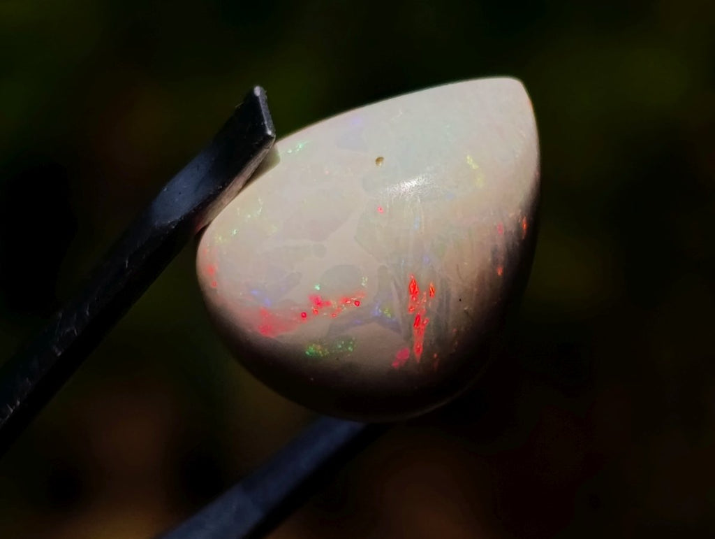 Polished Precious Welo Hydrophane Natural Opal Cabochon x 1 From Welo, Ethiopia