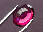 Polished Superb Bright Raspberry Gem Red Rhodolite Garnet Faceted Stone x 1 From Tanga, Tanzania