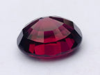Polished Superb Bright Raspberry Gem Red Rhodolite Garnet Faceted Stone x 1 From Tanga, Tanzania