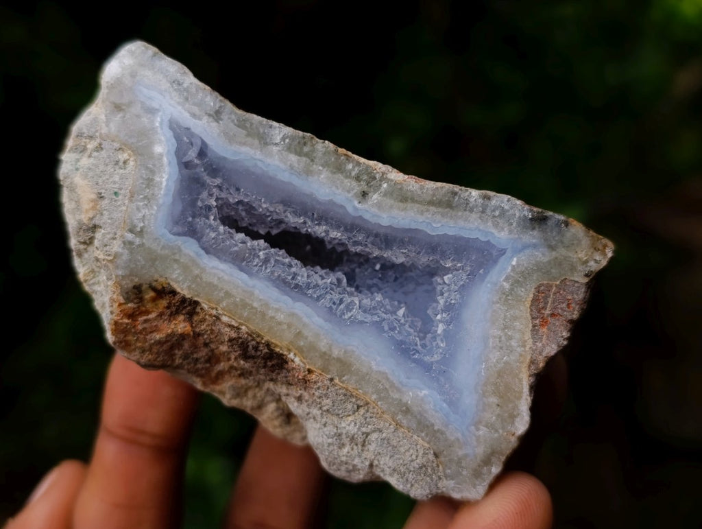 Polished and Natural Mixed Set of 8 African Minerals and Crystals in a Wooden Display Box x 1 From Southern Africa
