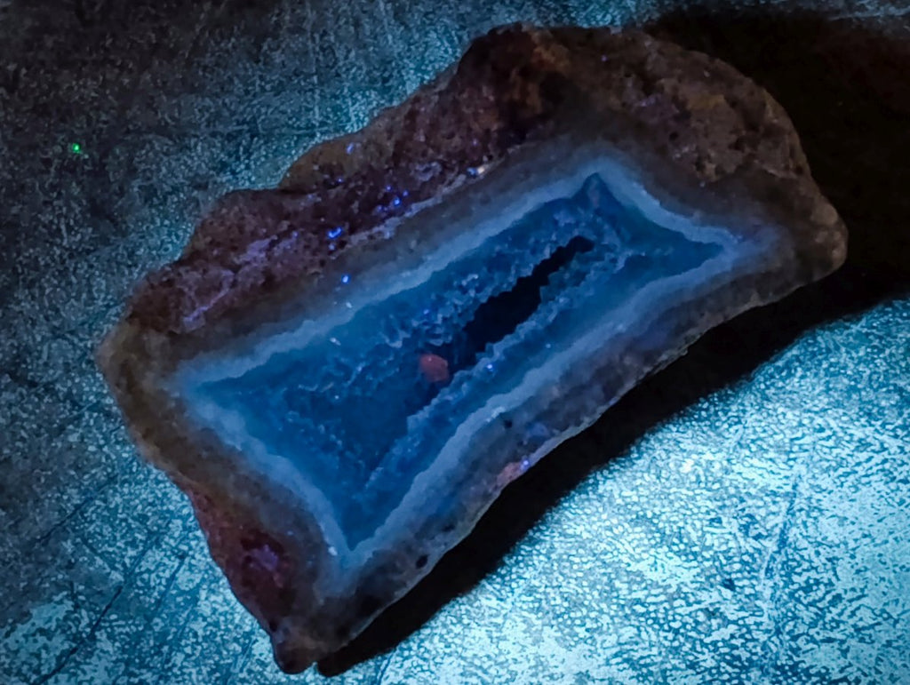 Polished and Natural Mixed Set of 8 African Minerals and Crystals in a Wooden Display Box x 1 From Southern Africa