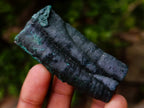 Polished and Natural Mixed Set of 8 African Minerals and Crystals in a Wooden Display Box x 1 From Southern Africa