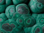 Polished and Natural Unique Matte Polished Botryoidal Malachite Standing Display Specimen x 1 From Kolwezi, Congo