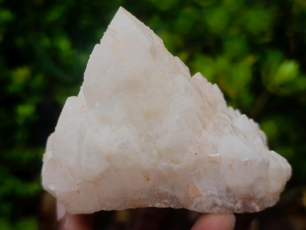 Natural Unique Cascading "Castle" Candle Quartz Crystal Cluster x 1 From Antsirabe, Madagascar