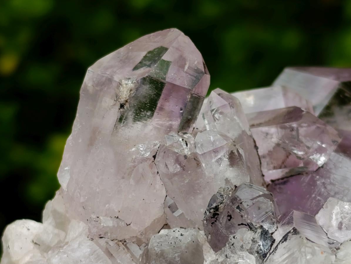 Natural Zambian Amethyst "Smiley" Crystal Cluster x 1 From Zambia