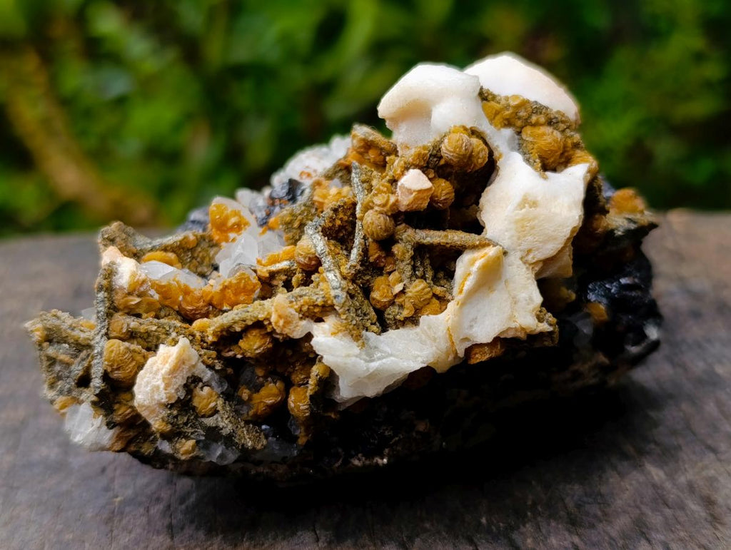 Natural Classic Multi-Mineral Sphalerite Hydrothermal Specimen x 1 From Madan Mine, Bulgaria