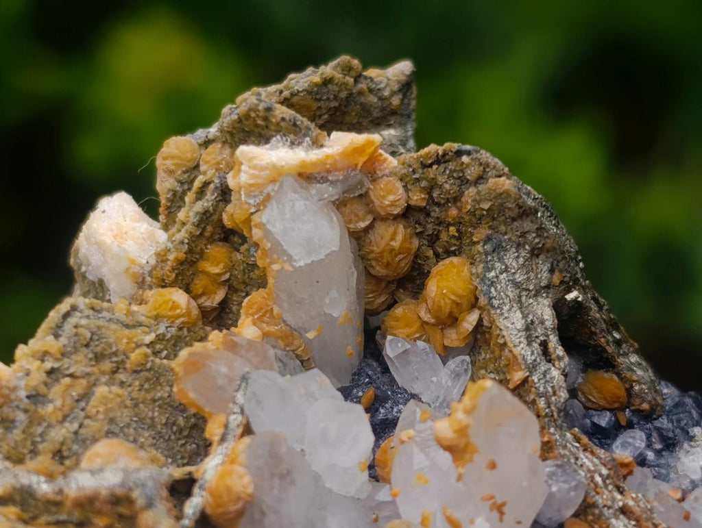 Natural Classic Multi-Mineral Sphalerite Hydrothermal Specimen x 1 From Madan Mine, Bulgaria
