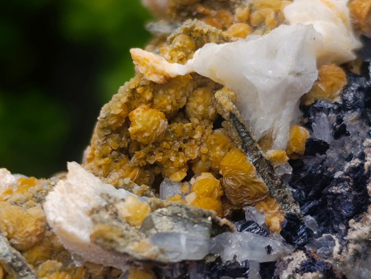 Natural Classic Multi-Mineral Sphalerite Hydrothermal Specimen x 1 From Madan Mine, Bulgaria