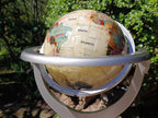 Hand Made Vintage Mother Of Pearl World Globe x 1 From China