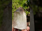 Polished Smokey Phantom Quartz Crystal x 1 From Anjozorobe, Madagascar