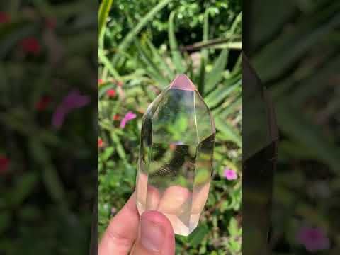 Polished Bright Optic Clear Quartz Crystal x 1 From Madagascar
