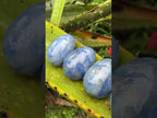 Polished Large Blue Marble Eggs - Sold Per Piece - From China