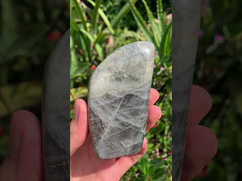 Polished Rare Purple Sunset Flash Labradorite Display Piece x 1 From Tulear, Madagascar