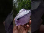 Polished Multi, Double Terminated Amethyst Window Crystal x 1 From Akansobe, Madagascar